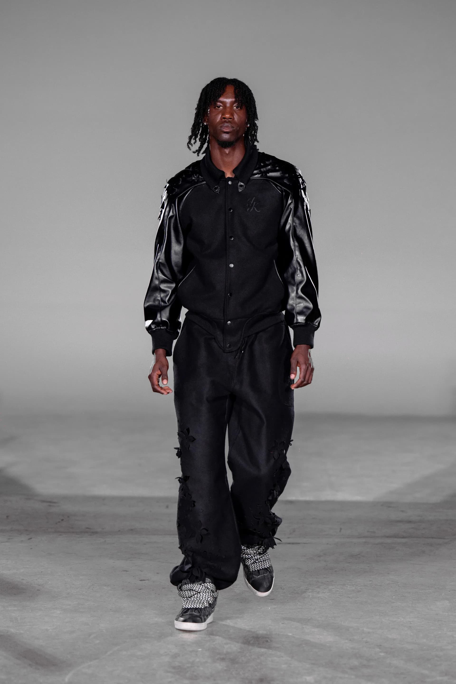 Dorvell Ferguson Jr. modeling — runway