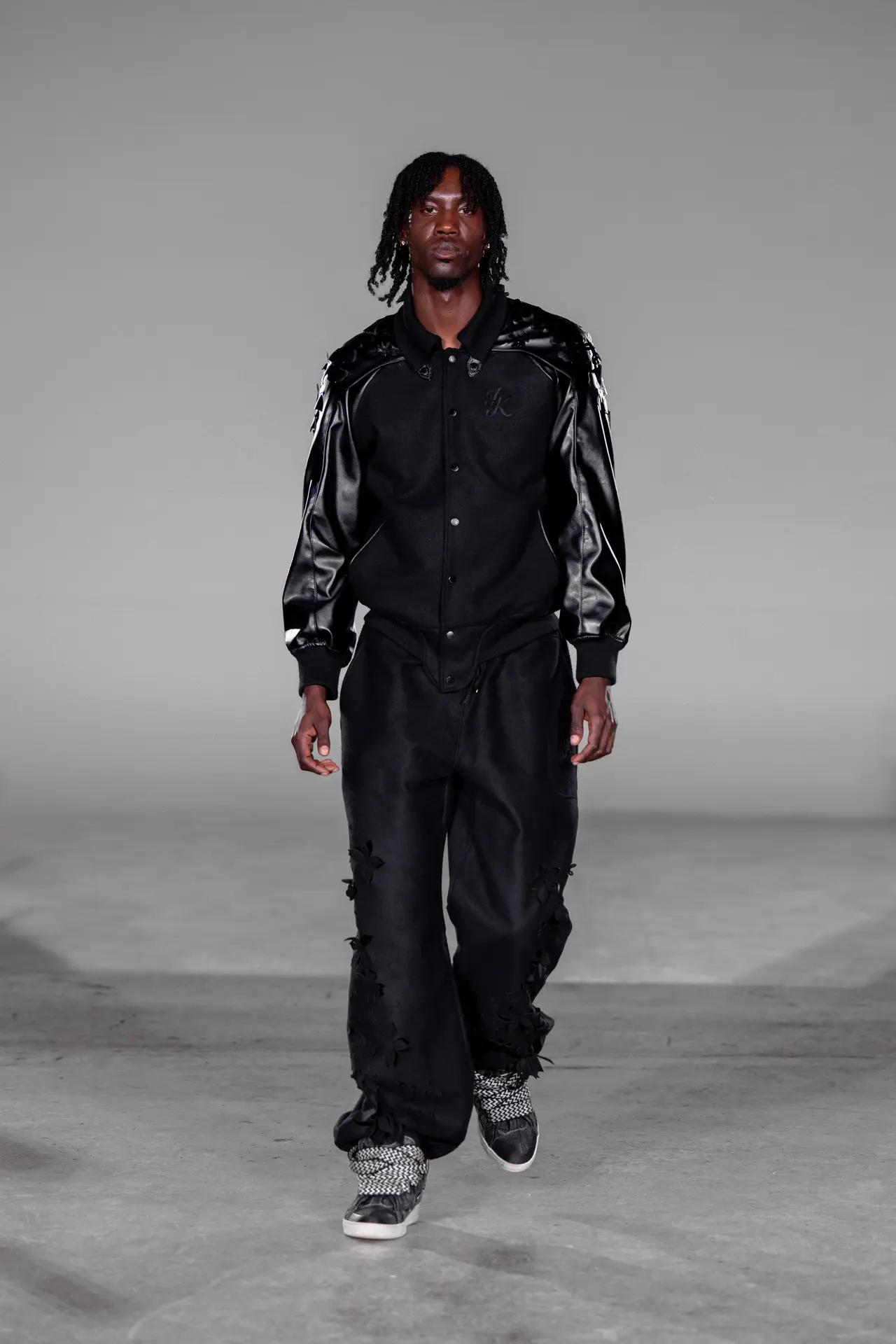 Dorvell Ferguson Jr. modeling — runway